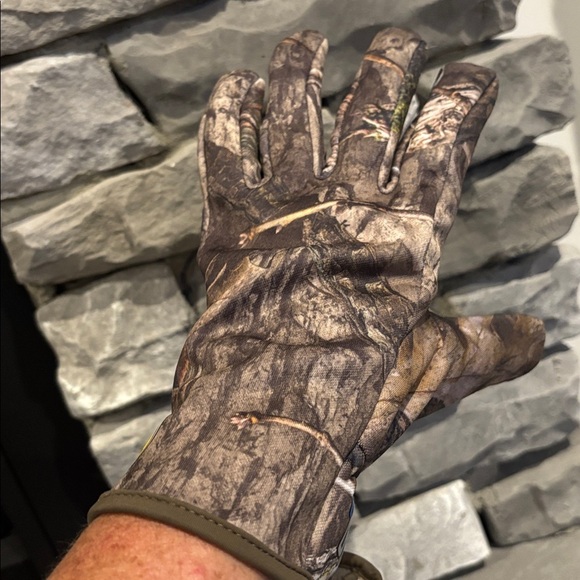 Mossy Oak Country DNA Blocker Shield, fleece gloves,S3 antimicrobial,touch tech - Picture 7 of 10